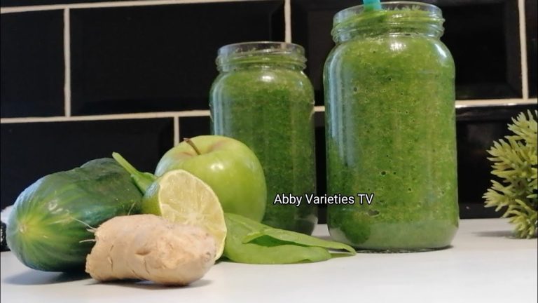 HEALTHY GREEN SMOOTHIE RECIPES | STRONGEST FAT BURNING DRINK | IMMUNE BOOSTER | DETOX DRINK | ABBY