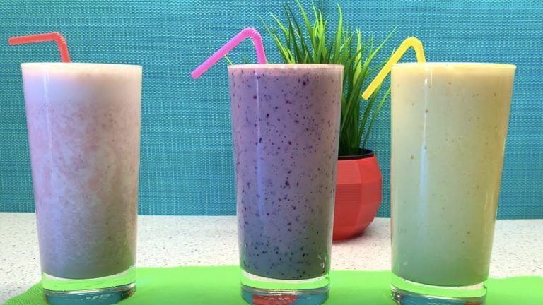 3 Healthy Tropical Smoothie Recipes  #noSugarAdded
