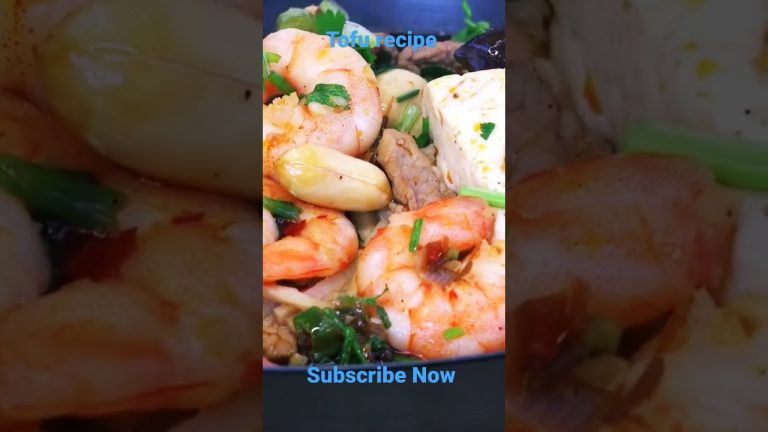 Tofu recipe | cooking recipes #cooking #seafood #shorts #tofu