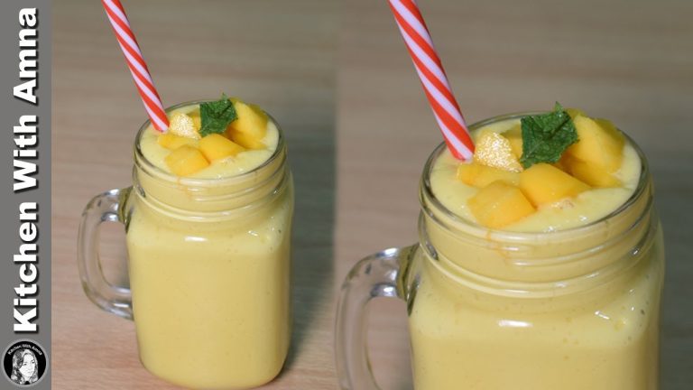 Mango Smoothie Recipe – Summer Special Mango Recipes – Kitchen With Amna