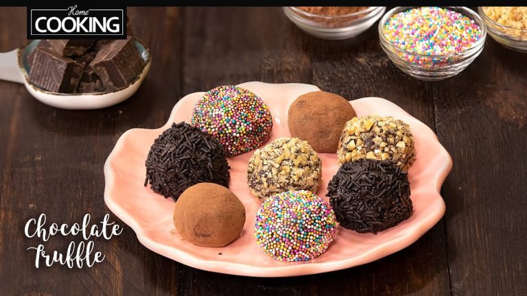 Chocolate Truffles | Easy Chocolate Recipe | Chocolate Balls | Christmas Recipes | Dessert Recipes