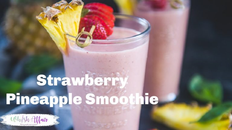 Strawberry Pineapple Smoothie Recipe