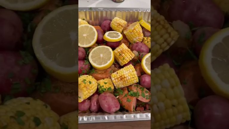 Seafood Boil in Your Oven! #shorts