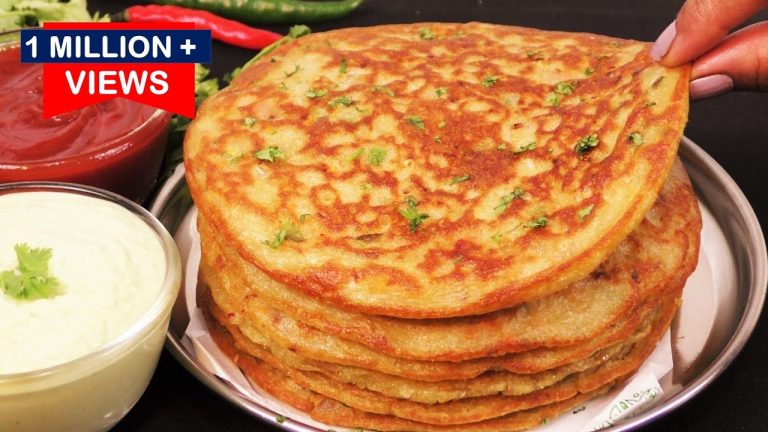 मात्र 5 Min में एक चमच्च तेल से ब्रेड का ऐसा टेस्टी नाश्ता जो खाये पहचान ना पाए Bread Pancake Recipe