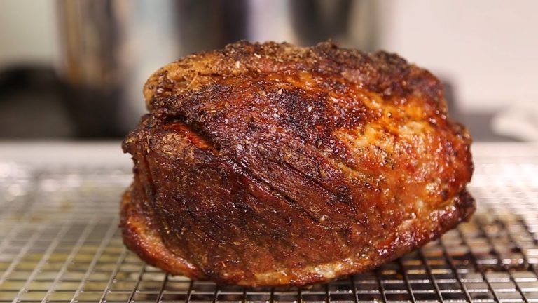 Keto Crispy Skin Slow Roasted Pork Shoulder Recipe