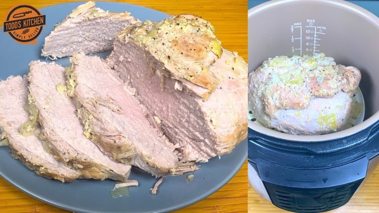 Roast Pork Recipe in an Instant Pot Pressure Cooker 4K
