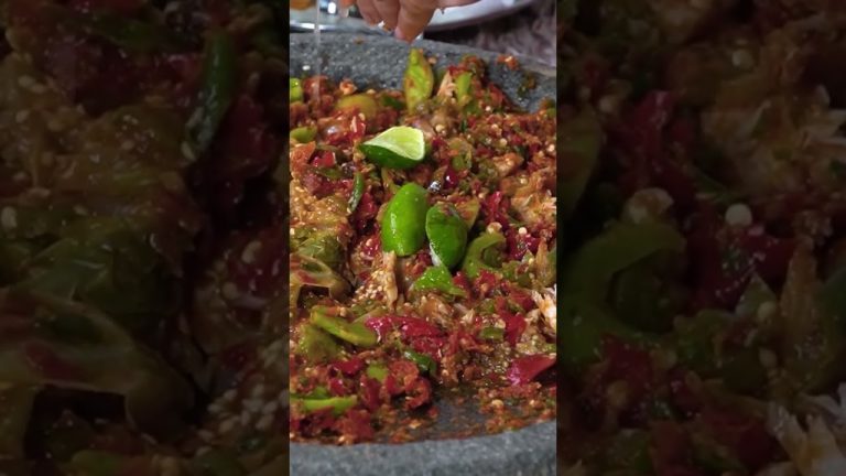 NGULEK SAMBAL SERUIT KHAS LAMPUNG PART 2