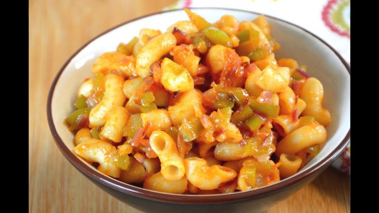 Kids Recipe | Indian Style Macaroni Pasta | Kids Lunch Box Recipe | Pasta Recipes