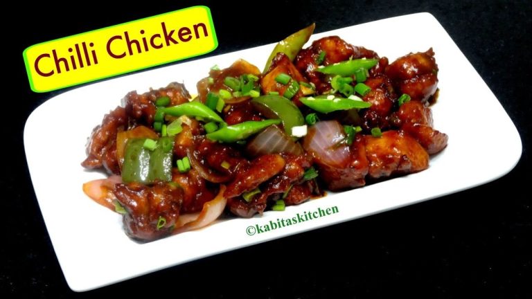 Chilli Chicken Recipe | होटल जैसा चिल्ली चिकन | Indo Chinese recipe | Street Food | KabitasKitchen