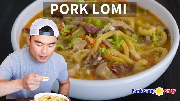 Pork Lomi – Panlasang Pinoy