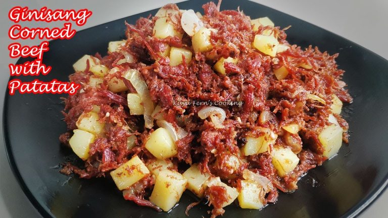 HOW TO COOK EASY AND YUMMY CORNED BEEF HASH | GINISANG CORNED BEEF NA MAY PATATAS!!