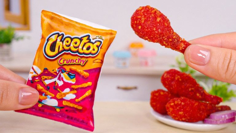 Delicious Miniature Cheesy Hot Cheetos Chicken Wings Recipe | Yummy Tiny Crispy Fried Chicken Idea