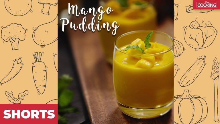 Mango Pudding | Mango Recipes | Summer drinks | Easy & Healthy Dessert Recipes #shorts