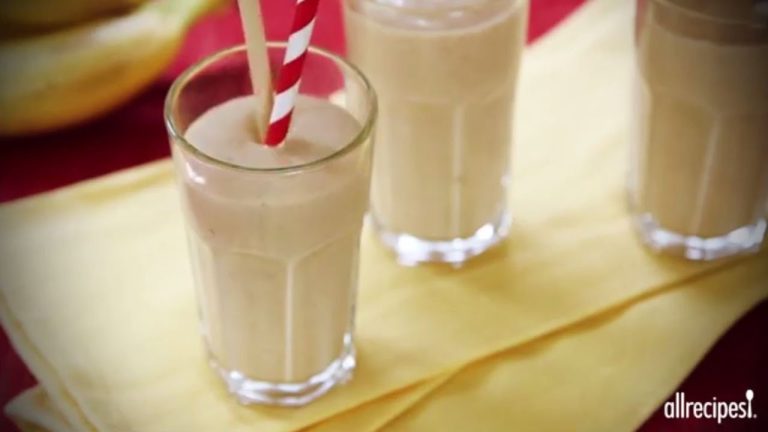 How to Make a Peanut Butter Banana Smoothie | Smoothie Recipes | Allrecipes.com