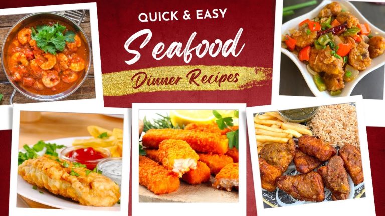 Top 5 Seafood Recipes | 5 Delicious Seafood Dinner Recipes | Tasty Foods