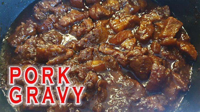 Pork curry recipe | Pork gravy