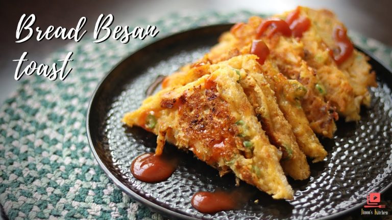 Bread besan toast recipe | How to make Besan Toast | Bread recipes