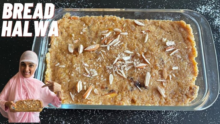 Bread Ka Halwa Recipe With Vlog | पाव का हलवा | Bread Recipes | Indian Dessert | Zulekhas Kitchen