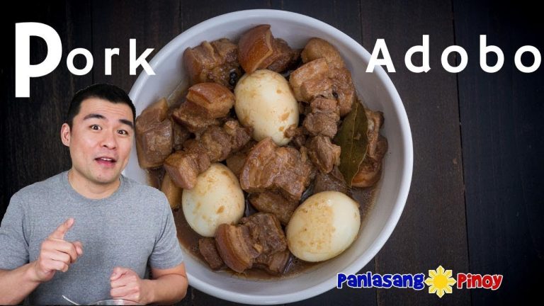 Pork Adobo in Pineapple Juice with Boiled Eggs