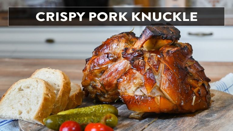 Crispy Pork Knuckle | German Style Recipe