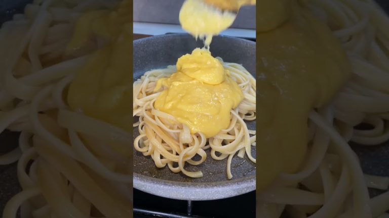 Les Véritables pâtes carbonara !! 🤤🇮🇹 #shorts #recette #pasta #carbonara #cuisine #seizemay