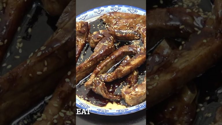 Honey Pork Ribs Recipe | #shorts #pork #chineserecipe #ribs #recipe #cooking