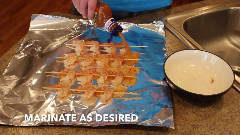 Simple Seafood Recipes Episode 2 – How to make Shrimp Skewers in 15 minutes