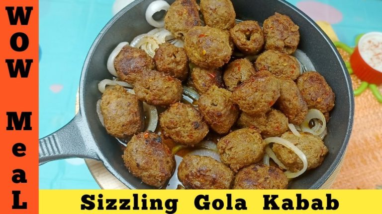Gola Kabab recipe by wow meal | gola kabab recipe in urdu/hindi | easy beef kabab | quick kabab |
