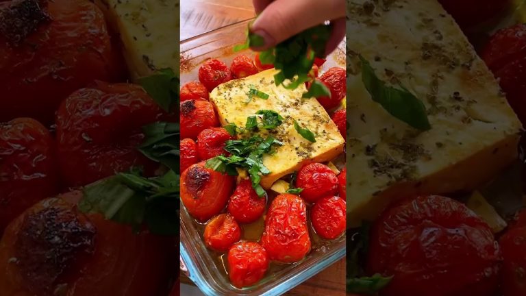 We miss the FETA PASTA trend😭❤️it's soo good,have you tried it?🍝| Recipe in description| CHEFKOUDY