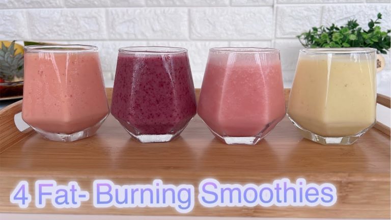 4 Healthy Smoothies For Weight Loss