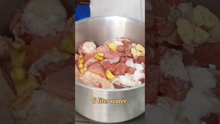 Beef Yakhni Pulao Part 1 #shorts