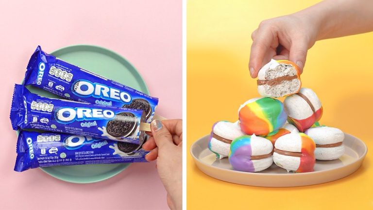 How To Make Beautiful Macarons Decorating Ideas | Making Dessert Recipes at Home