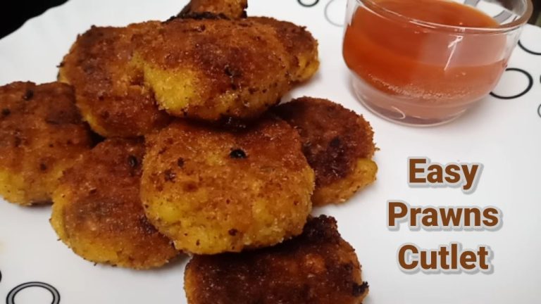 Prawns Cutlet || How to make Prawns Cutlet || Easy Starters Recipes || Seafood Recipes