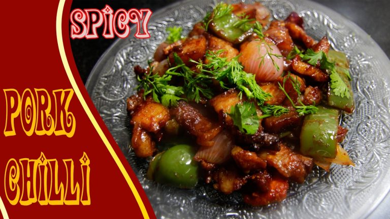 Spicy Chilli Pork Recipe | Easy & Simple Recipe
