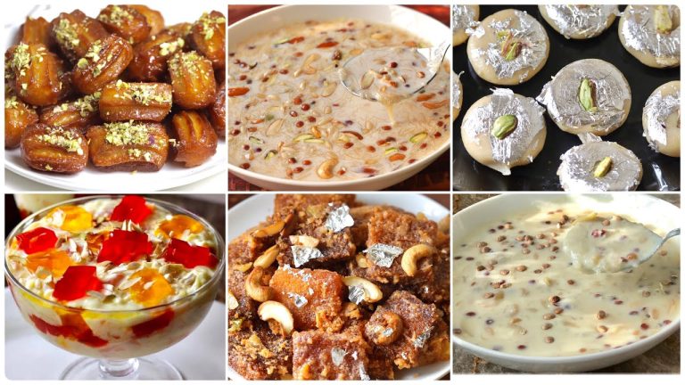 6 Easy to make special dessert recipes for Eid | Eid desserts | Eid special recipes | Ramzan recipe