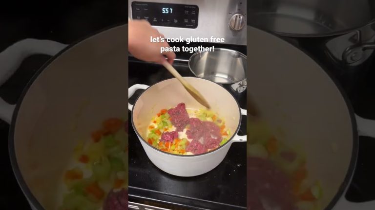 Let’s cook gluten free pasta together! #glutenfree