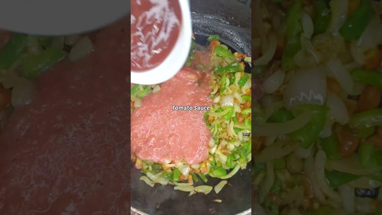 Red Sauce Pasta | Easy Snacks Recipe at Home #shorts