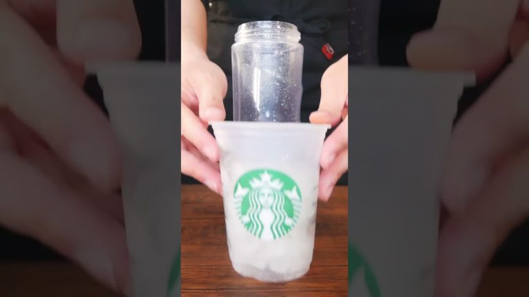 【スタバ再現】バターキャラメル ミルフィーユ フラペチーノの作り方🥤  Starbucks copycat Butter Millefeuille Caramel Frappuccino