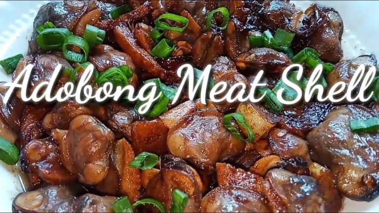 ADOBONG MEAT SHELL | SEAFOOD RECIPES