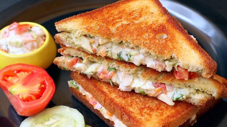 5 ని||ల్లో నోరూరించే వెజ్ శాండ్విచ్ వేడివేడిగా😋👌| Veg Sandwich | Street Style Vegetable Sandwich