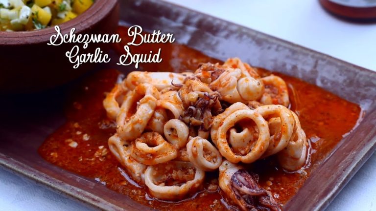 How To Make Spicy Squids With Mango Salad | Shagun Mehra | Seafood Recipes | Ching's Secret