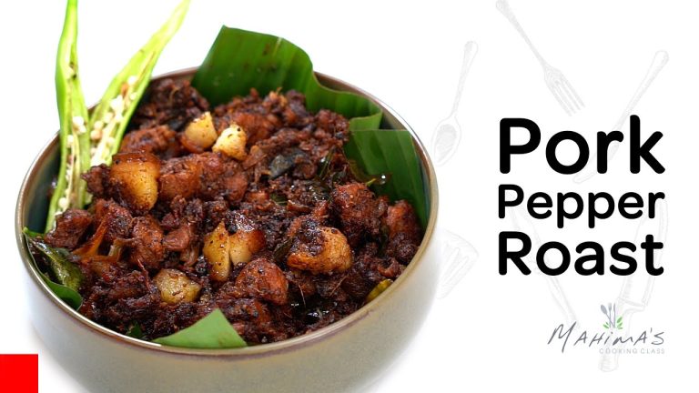 Pork Pepper Roast | പോർക്ക് പെപ്പർ റോസ്റ്റ്