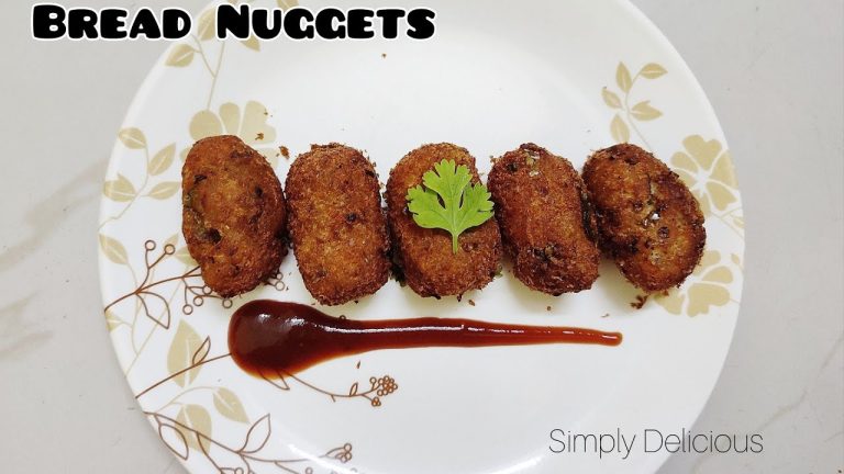 Bread nuggets | Easy break fast | bread recipes