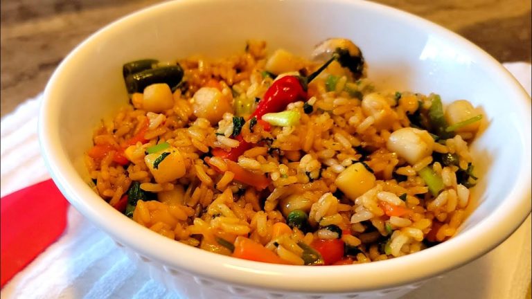 Scallop Fried Rice | Fried Rice | Seafood Recipes | Sarika R