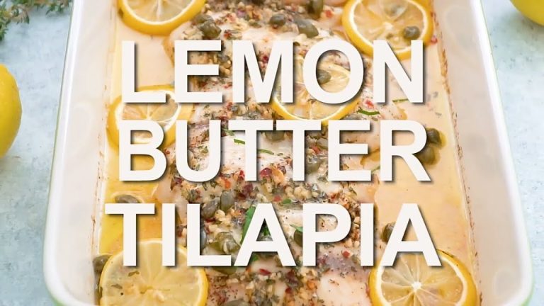 Lemon Butter Tilapia Recipe | Fish an Seafood Recipes