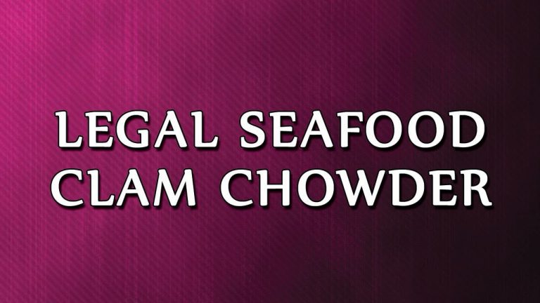 Legal Seafood Clam Chowder | RECIPES | EASY TO LEARN