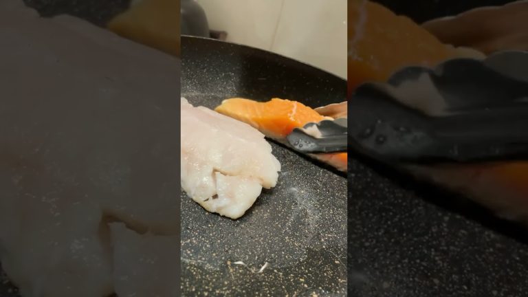 crispy fish skin   #seafood #recipes #shorts