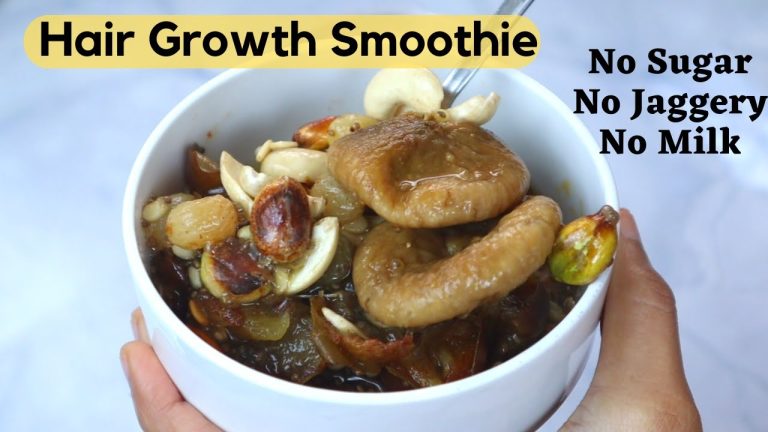 Hairfall Control Smoothie | NO SUGAR  100% Natural Drink For Longer & Thicker Hair | Skin Glow Drink