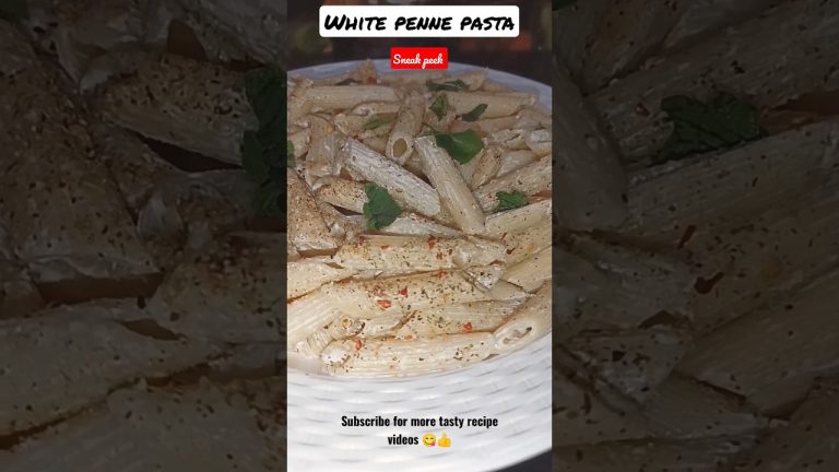 #pasta #pastarecipe #whitepastarecipe #italianpasta #restaurantstyle #snackstime #instantpasta