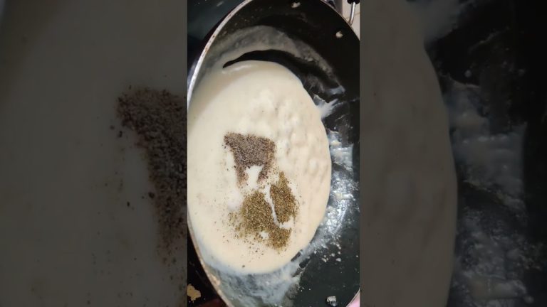 White sauce pasta 5 minutes recipe #shorts